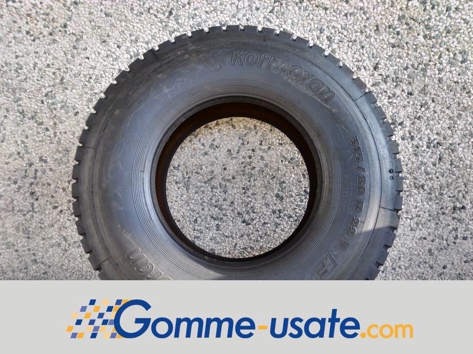 Thumb Kormoran Gomme Usate Kormoran 315/80 R22.5 156/150L F (19.55mm) Ricoperte pneumatici usati Estivo_1